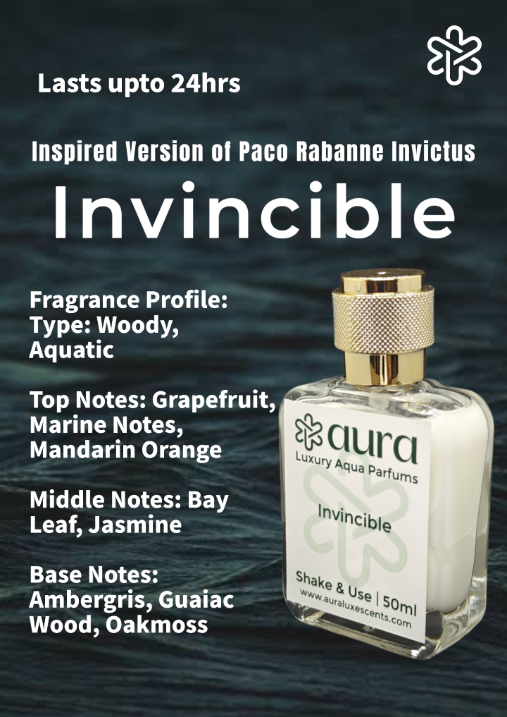 Invincible - Our Inspired Version of Paco Rabanne Invictus