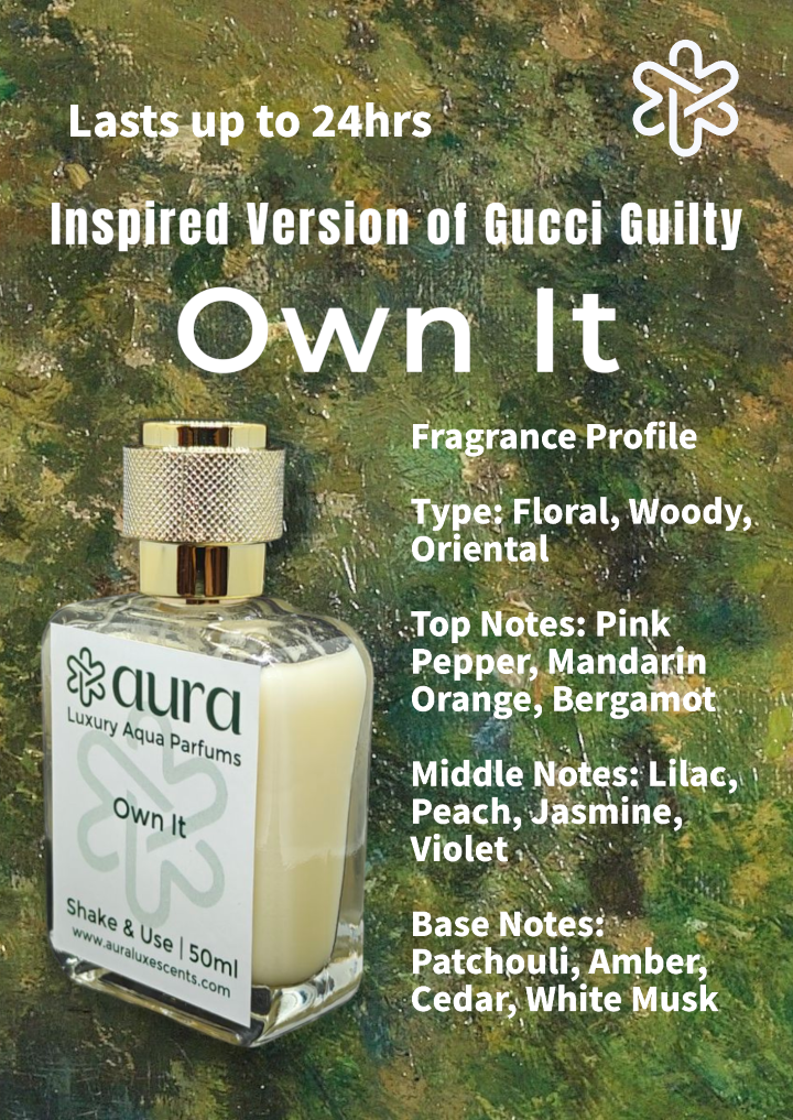 Own It - Our Inspired Version of Gucci Guilty