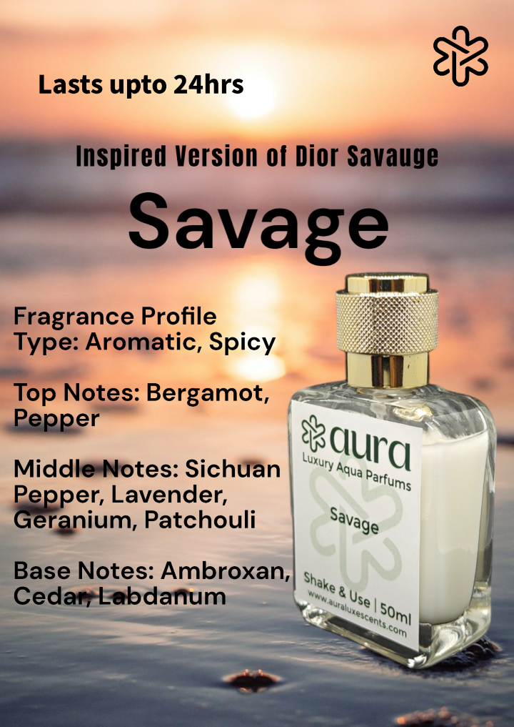 Savage - Our Inspired Version of Dior Sauvage